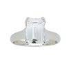 Platinum 2.00ct Emerald Cut Diamond Ring