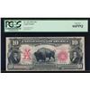 1901 $10 Bison Legal Tender Note PCGS 66PPQ