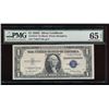 Image 1 : 1935E $1 Silver Certificate Star Note PMG 65EPQ