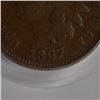 Image 4 : 1867/67 Indian Cent Coin PCGS VG10