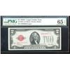 Image 1 : 1928A $2 Legal Tender Note PMG 65EPQ