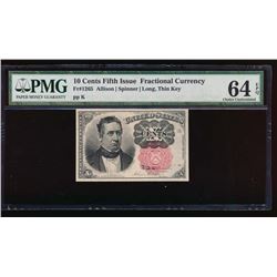10 Cent Fifth Issue Fractional Note PMG 64EPQ