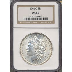 1902-O $1 Morgan Silver Dollar Coin NGC MS65
