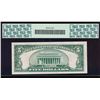 Image 2 : 1934C $5 Silver Certificate PCGS 65PPQ