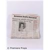 Image 1 : The Gift Brixton Jessica King (Katie Holmes) Daily Record Newspaper Movie Props