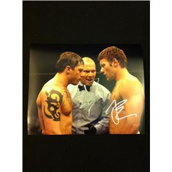 Warrior Photo Signed by Tom Hardy and Joel Edgerton