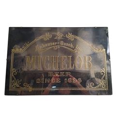 Vintage Michelob Beer Mirrored Sign