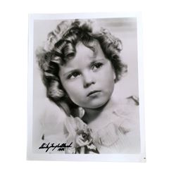 Shirley Temple Black Signed Photo (1986)