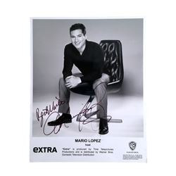 Mario Lopez Signed Photo