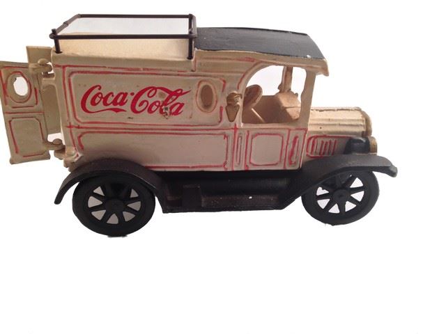 vintage coca cola toy delivery truck