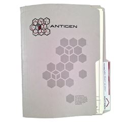 Underworld: Awakening Antigen Lab File Movie Props