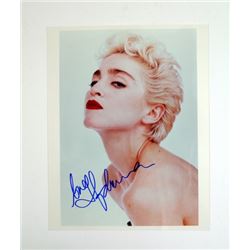 Madonna Signed Photo