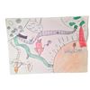 Image 4 : Knowing Screen Used Children's Drawings Movie Props