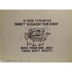 Kelly Freas - Commercial Illustration Sample Group Original Art (Unpublished, circa early 1950s).