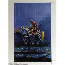 Kelly Freas - Analog, February 2003 Issue Cover Original Art (2002).