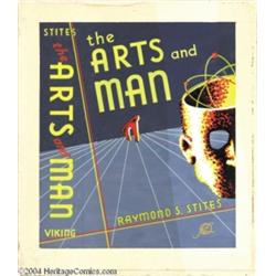 Kelly Freas - "The Arts And Man" Book Cover Original Art (Viking, undated).