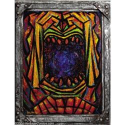 Kelly Freas - "Rage" Painting Original Art (1962).