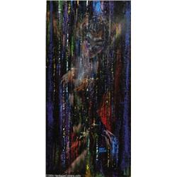 Kelly Freas - "In the Bonds of Death" Painting Original Art (1987).