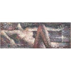 Kelly Freas - Reclining Nude Painting Original Art (undated).