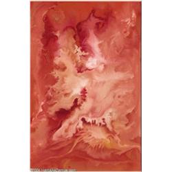 Kelly Freas - Anatomical Painting Original Art (undated).