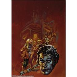 Kelly Freas - "Walls Within Walls" Laser Book #5 Cover Original Art (Laser Books, 1975).