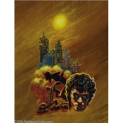 Kelly Freas - "Kane's Odyssey" Laser Book #16 Cover Original Art (Laser Books, 1973).