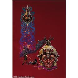 Kelly Freas - "The Meddler" Laser Book #37 Cover Original Art (Laser Books, 1976).