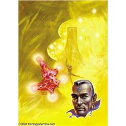 Kelly Freas - "Master of the Stars" Laser Book #40 Cover Original Art (Laser Books, 1976).