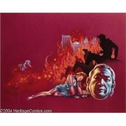 Kelly Freas - "Dance of the Apocalypse" Laser Book #46 Cover Original Art (Laser Books, 1976).