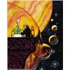 Image 1 : Kelly Freas - "Isaac Asimov conversing with Alien" Illustration, with Asimov Autograph Original Art 