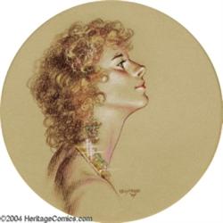 Kelly Freas - Portrait Illustration Original Art (1984).