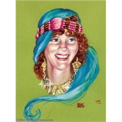 Kelly Freas - Portrait Illustration Original Art (undated).