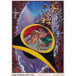 Kelly Freas - Star Wars Galaxy Topps Trading Card Illustration Original Art (1993).