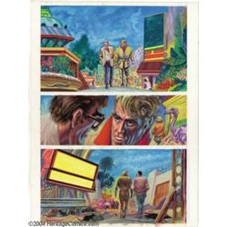 Kelly Freas - Jurassic Park, page 2 Original Art (1995).