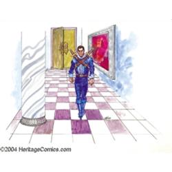 Kelly Freas - "Guidal of The Dream World" Illustration Original Art (undated).