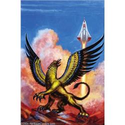 Laura Freas - "A Plague of Angels" Illustration Original Art (Easton Press, 1993).