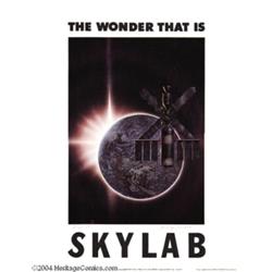 Kelly Freas - "The Wonder That is Skylab" Signed, Limited Edition Print, #358/500 (1973).