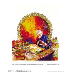 Kelly Freas - Signed Artist's Proofs with Remarque, Group of 6 Prints (1991).