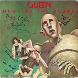 Queen - "News of the World" Signed Album (EMI, 1977).