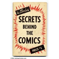 Secrets Behind The Comics #1 (Famous Enterprises Inc., 1947) Condition: VG.
