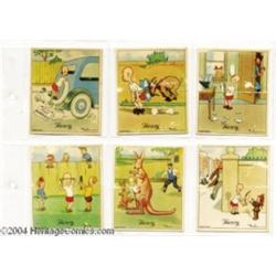 "Henry" Cigarette Cards Group (J. Wix and Sons/Kensitas House, 1930s).