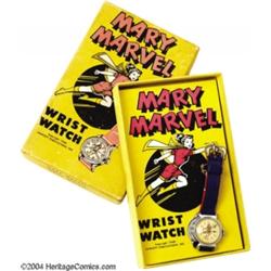 Mary Marvel Wrist Watch (Fawcett, 1948).