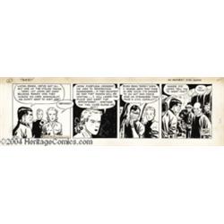 Milton Caniff - Terry and the Pirates Daily Comic Strip Original Art, dated 9-27-41 (The Chicago Tri