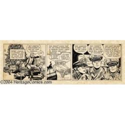 Milton Caniff - Steve Canyon Daily Comic Strip Original Art, dated 12-28-63 (Publishers Newspaper Sy