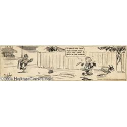 Percy Crosby - Skippy Daily Comic Strip Original Art (Central Press Association, 1927).