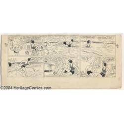 Bil Dwyer - Dumb Dora Sunday Comic Strip Original Art, dated 6-25-33 (King Features, 1933).