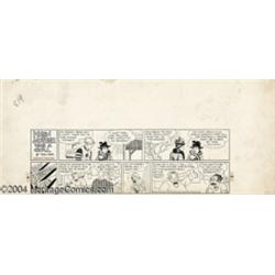 Paul Fung - When Mother Was a Girl Sunday Comic Strip Original Art, undated (Newspaper Feature Servi