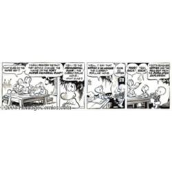 Walt Kelly - Pogo Daily Comic Strip Original Art, dated 2-12-68 (Hall Syndicate, 1968).