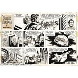 Mac Raboy - Flash Gordon Sunday Comic Strip Original Art, dated 11-22 ...