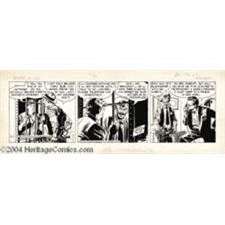 Alex Raymond - Rip Kirby Daily Comic Strip Original Art, dated 5-16-49 (King Features Syndicate, 194